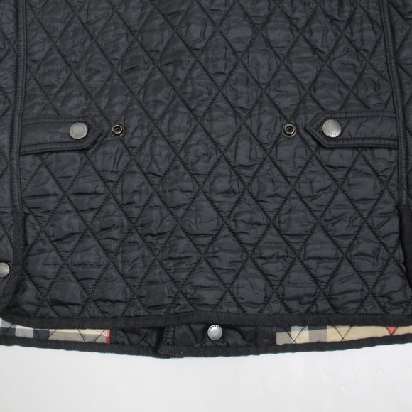 Burberry Brit Men's Diamond Quilted Vest Black Size M - Picture 5 of 12